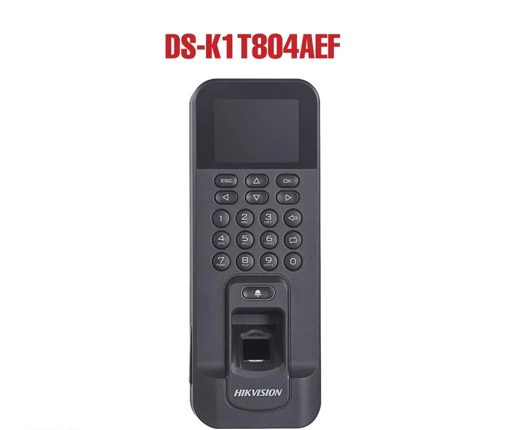 Hikvision DS-K1T804AEF Fingerprint Terminal Access Control & Attendance, 3,000 Prints, Wifi, TCP/IP