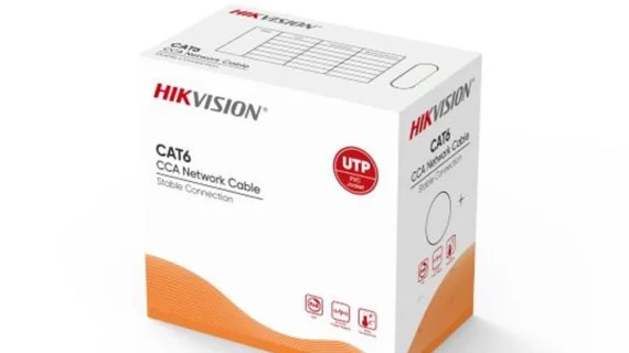 Hikvision DS‑1LN6UU/CCA Cat 6 U/UTP Network Cable