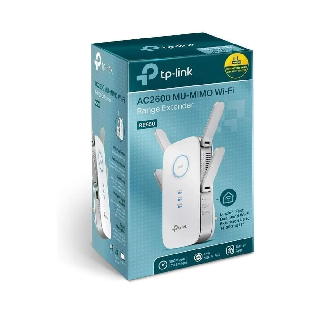 TP-LINK RE650 AC2600 Wi-Fi Range Extender - Image 4