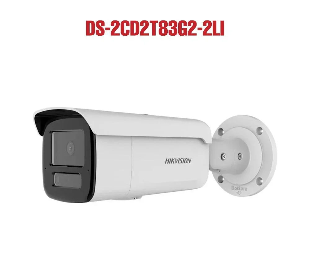 Hikvision DS-2CD2T83G2-2LI 8MP Outdoor IP Bullet Camera, IR & Hybrid Light