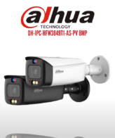 Dahua Network Camera 8MP Smart Dual Illumination Active Deterrence Fixed-focal Bullet WizSense DH-IPC-HFW3849T1-AS-PV-S3625