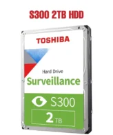 Toshiba S300 2TB Internal Hard Disk (Surveillance-Grade)