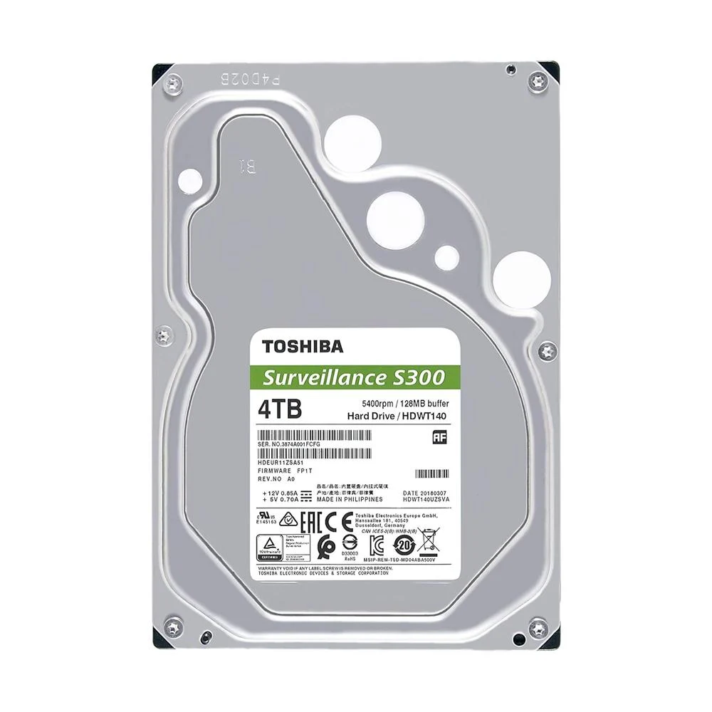 Toshiba S300 4TB Internal Hard Disk (Surveillance-Grade) - Image 2