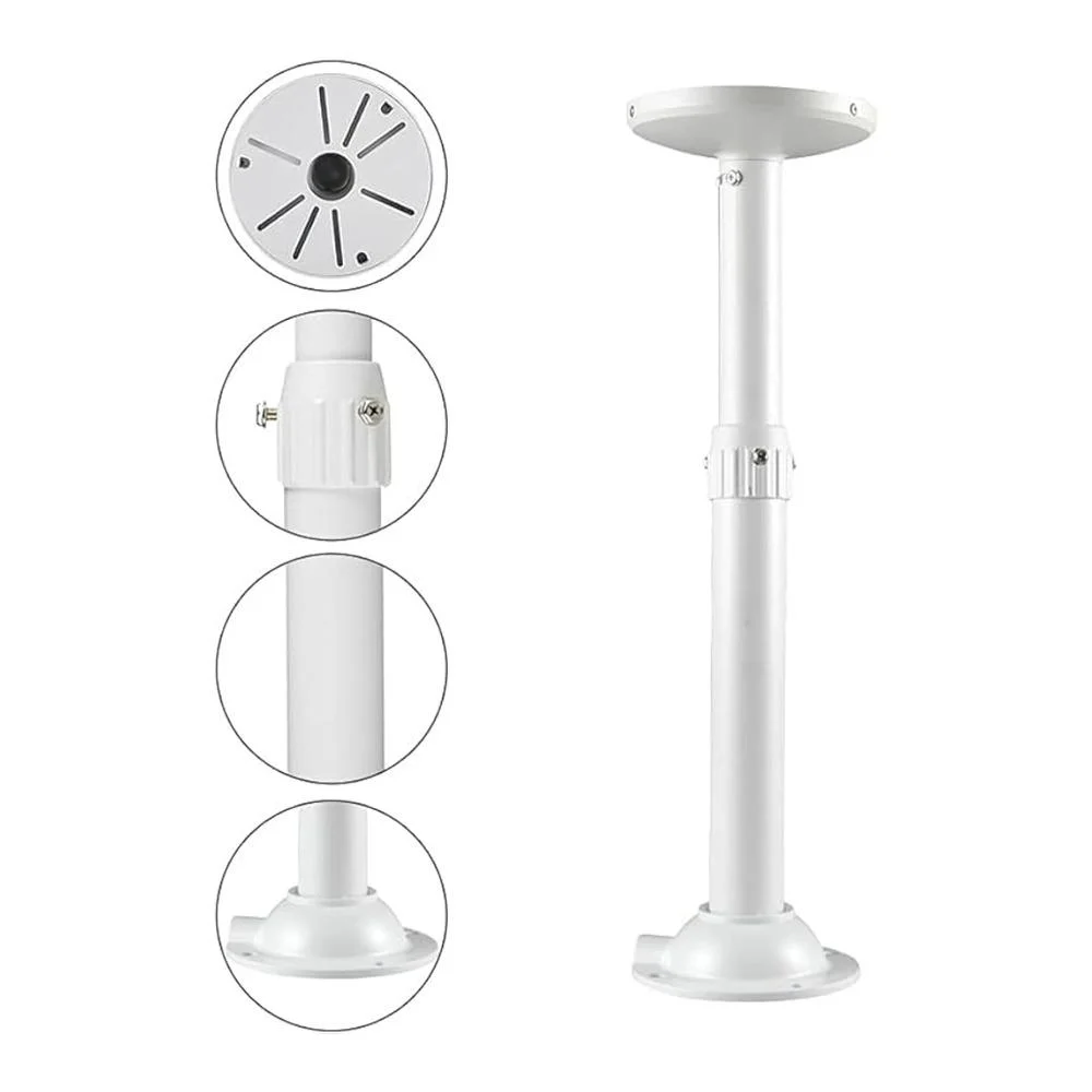 Adjustable CCTV Security Camera Stand 30–60cm Indoor Wall & Ceiling Mount Bracket - Image 2
