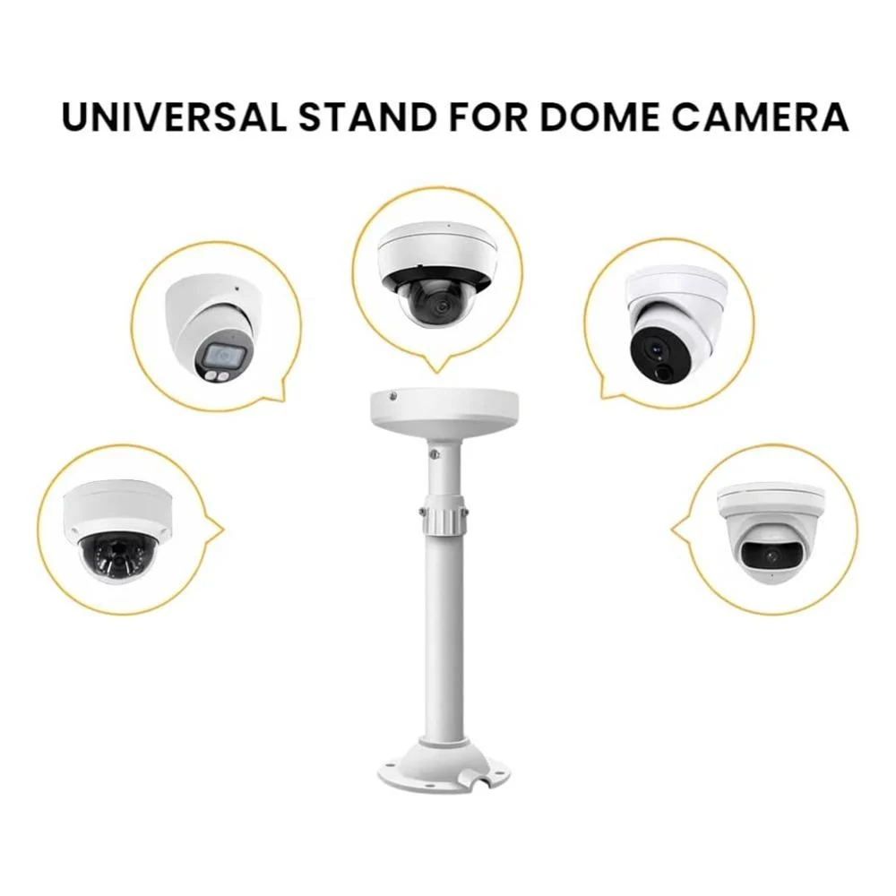 Adjustable CCTV Security Camera Stand 30–60cm Indoor Wall & Ceiling Mount Bracket - Image 6